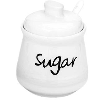 Swetwiny Porcelain Sugar Bowl